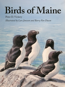 Hardcover Birds of Maine Book