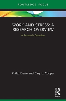 Paperback Work and Stress: A Research Overview Book