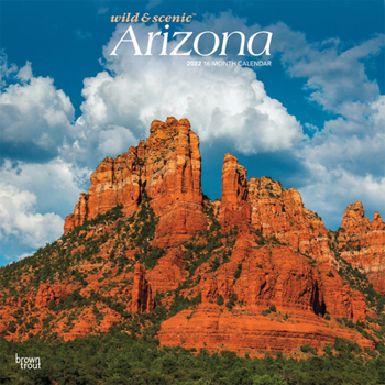 Arizona Wild & Scenic 2022 12 x 12 Inch Monthly Square Wall Calendar, USA United States of America Southwest State Nature