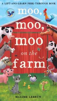 Hardcover Moo, Moo, Moo on the Farm Book