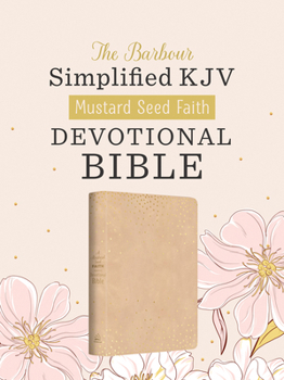 Imitation Leather Mustard Seed Faith Devotional Bible--Barbour Skjv [Beige Polka Dots] Book