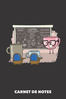 Paperback Carnet de Notes: Le?ons sur le caf? A5 pointill? / grille de points - 120 pages pour amateurs de caf? (noir) [French] Book