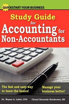 Paperback Study Guide for Accounting for Non-Accountants Book