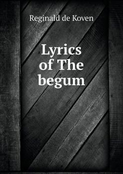 Paperback Lyrics of The begum Book