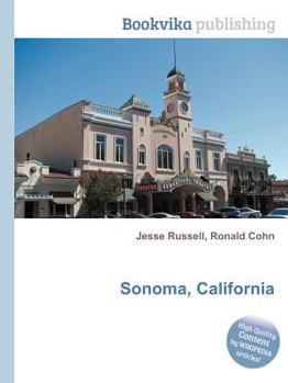 Paperback Sonoma, California Book