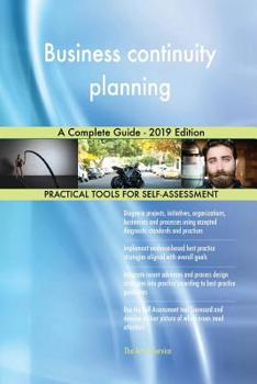 Paperback Business continuity planning A Complete Guide - 2019 Edition Book
