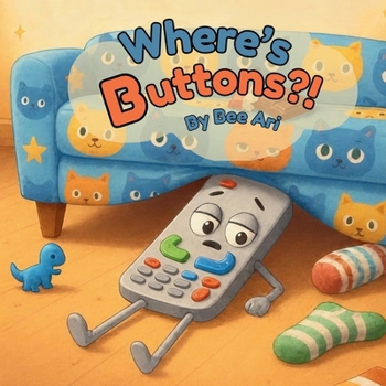 Paperback Where's Buttons?! [Large Print] Book