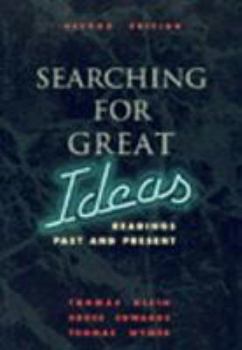Paperback Searching for Great Ideas: Readings Past and Present Book