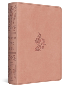 Imitation Leather ESV Women's Study Bible (Trutone, Blush Rose, Floral Bloom Design) Book