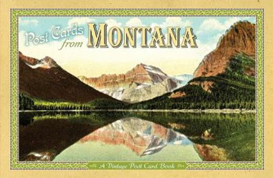 Paperback Post Cards from Montana: A Vintage Post Card Book