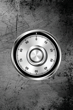 Paperback Password Vault: Internet Password Keeper Organizer Vintage Large Print Two Entries Per Page [Large Print] Book