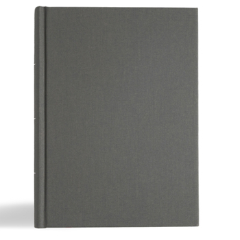 Hardcover KJV Study Bible, Large Print Edition, Charcoal Cloth Over Board Book