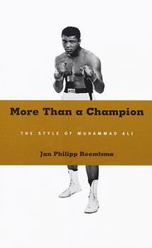 Hardcover More Than a Champion: The Style of Muhammad Ali Book