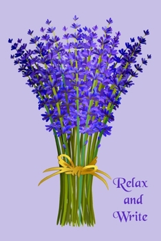 Relax and Write: Lined blank journal for creative writing, great gift for aspiring authors