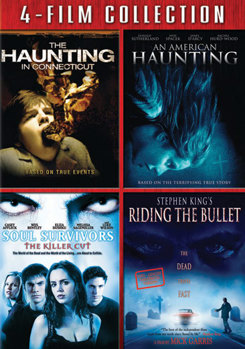 DVD The Haunting in Connecticut / An American Haunting / Soul Survivors / Riding the Bullet Book