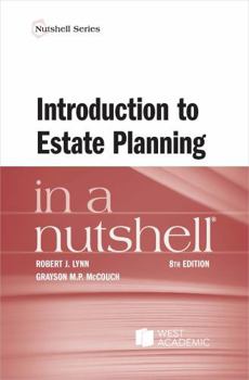 Paperback Introduction to Estate Planning in a Nutshell Book