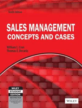 Paperback Sales Management: Concepts And Cases Book