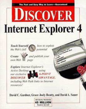 Paperback Discover Internet Explorer 4.0 With CD Book