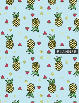 Paperback Planner: Pineapple 2 Year Monthly Planner with Note Pages (24 Months) - Jan 2020 - Dec 2021 - Month Planning - Appointment Cale Book