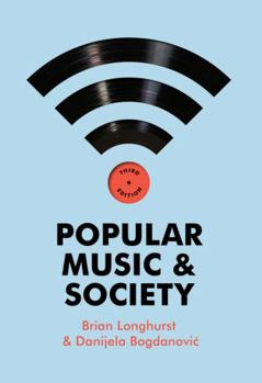 Hardcover Popular Music and Society Book