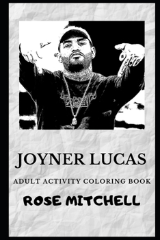 Paperback Joyner Lucas Adult Activity Coloring Book