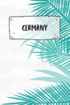 Germany: Dotted Travel Diary Notebook or Journey Dotted Grid Journal - Holiday Trip Pocketbook for Men and Women with Dots
