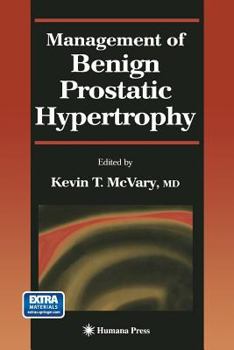 Paperback Management of Benign Prostatic Hypertrophy Book