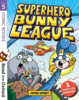 Paperback Superhero Bunny League Book