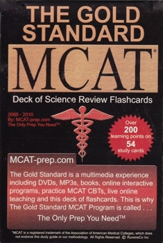 Cards Gold Standard Deck of Flashcards for the New MCAT CBT Book