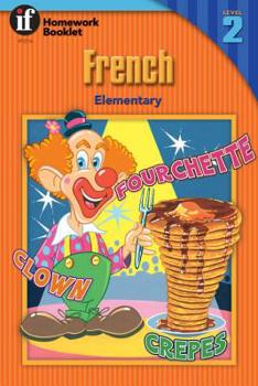 Paperback French, Grades 2 - 6: Elementary, Level 2 Book