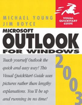 Paperback Microsoft Office Outlook 2003 for Windows: Visual QuickStart Guide Book