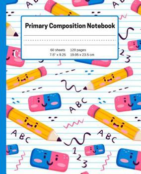 Paperback Primary Composition Notebook: Learn To Write and Tell Stories Plus BONUS Coloring Pages; New Handwriting Guide Book