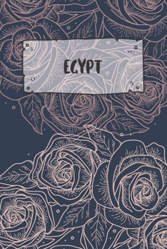 Paperback Egypt: Ruled Travel Diary Notebook or Journey Journal - Lined Trip Pocketbook for Men and Women with Lines Book