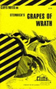 Paperback The Grapes of Wrath: Notes Book