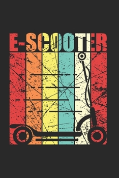 E-Scooting Lover Notebook: Graph Paper Dairy Journal 6x9 inches with 120 Lined Pages
