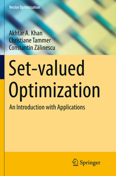 Paperback Set-Valued Optimization: An Introduction with Applications Book