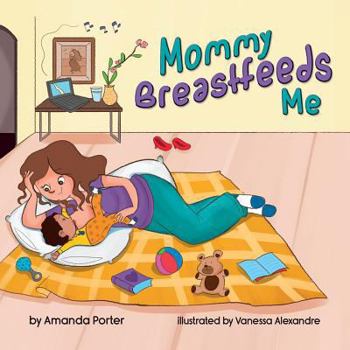 Hardcover Mommy Breastfeeds Me Book