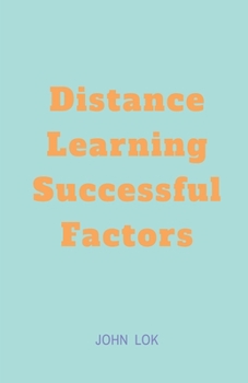 Paperback Distance Learning Successful factors Book