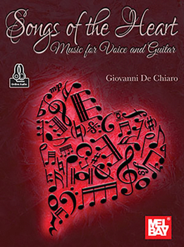 Paperback Songs of the Heart Music for Voice and Guitar Book