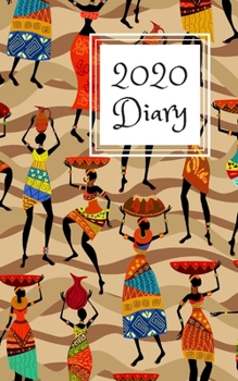 Paperback 2020 Diary: 5x8 week to a page planner with 12 monthly planners. Lined paper pages after diary for all your notes. Perfect for gen Book