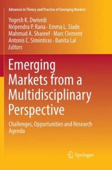 Paperback Emerging Markets from a Multidisciplinary Perspective: Challenges, Opportunities and Research Agenda Book