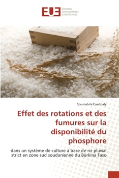 Paperback Effet des rotations et des fumures sur la disponibilité du phosphore [French] Book