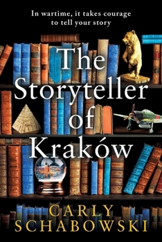 Paperback The Storyteller of Krakow [Large Print] Book