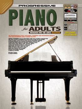 Paperback Progressive Piano for Adults Bk/CD/DVD Book