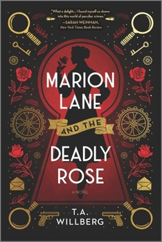 Paperback Marion Lane and the Deadly Rose: A Historical Mystery Book