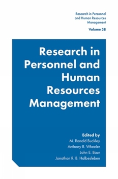 Hardcover Research in Personnel and Human Resources Management Book