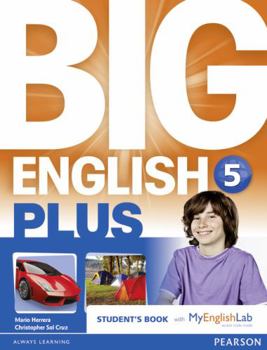 Paperback Big English Plus American Edition 5 Students' Book with MyEnglishLab Access Code Pack New Edition Book