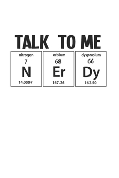 Carnet De Notes: Éléments De Jeu De Mots Nerdy Cadeaux De Table Périodique 120 Pages, 6X9 (Environ A5) Journal Ligné (French Edition)