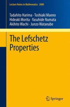 Paperback The Lefschetz Properties Book