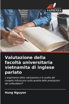 Paperback Valutazione della facoltà universitaria vietnamita di inglese parlato [Italian] Book